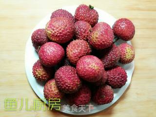 沙漠风暴之荔枝虾球──“鱼儿厨房”私房菜的做法步骤：1