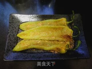 炸青椒的做法步骤：6