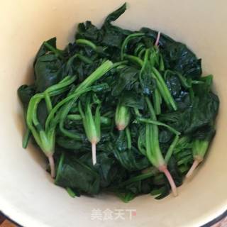 芝麻拌菠菜的做法步骤：3