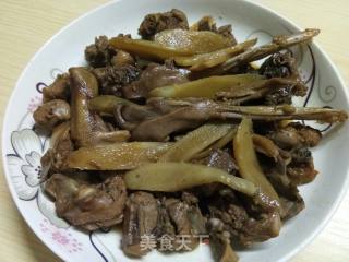 子姜焖水鸭的做法步骤：4