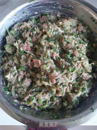冬瓜芹菜肉大馅饺子的做法步骤：10
