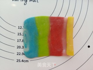 迷你彩虹蛋黄酥的做法步骤：14