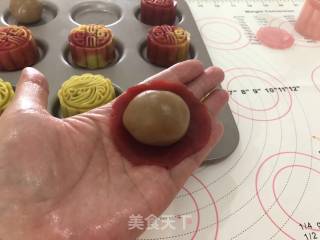 桃山皮月饼的做法步骤：11