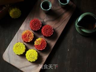 桃山皮月饼的做法步骤：16