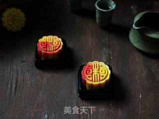 桃山皮月饼的做法步骤：19