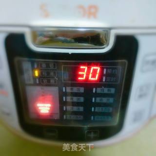 蝶豆花糯米饭的做法步骤：3