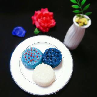 蝶豆花糯米饭的做法步骤：20