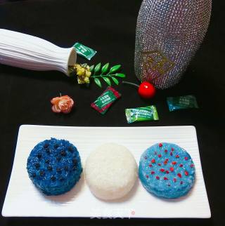 蝶豆花糯米饭的做法步骤：21
