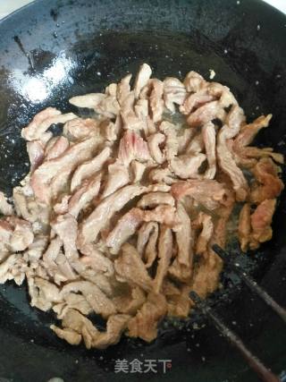 杭椒牛柳的做法步骤：4