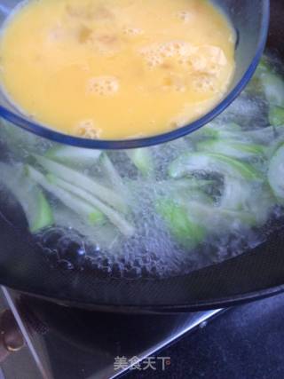 鸡蛋丝瓜汤的做法步骤：6