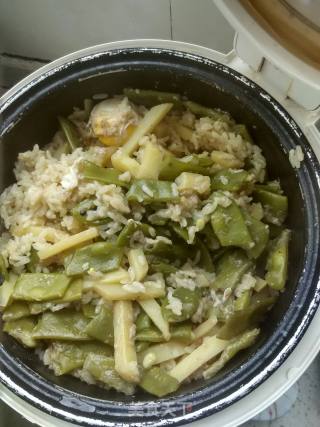 土豆豆角鸡蛋焖饭的做法步骤：11