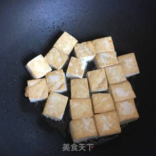 毛豆米烧豆腐的做法步骤：6