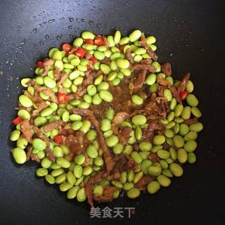 毛豆米烧豆腐的做法步骤：9