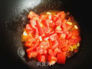妈妈的味道:西红柿豆角咸汤的做法步骤：5
