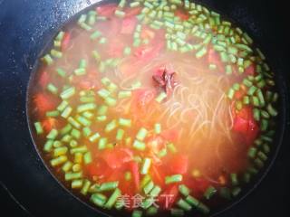 妈妈的味道:西红柿豆角咸汤的做法步骤：8
