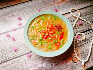 妈妈的味道:西红柿豆角咸汤的做法步骤：13