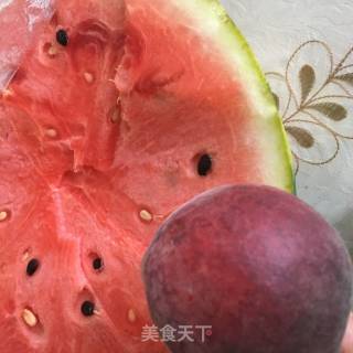 清凉瓜桃汁的做法步骤：2