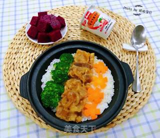 肥牛时蔬盖饭的做法步骤：15