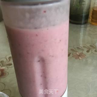 血桃奶昔的做法步骤：6