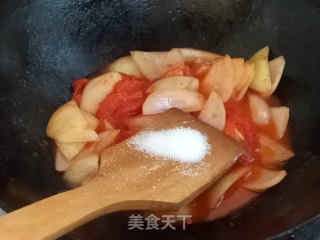 洋葱西红柿的做法步骤：8