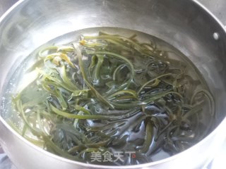 肉丝炒海带的做法步骤：4