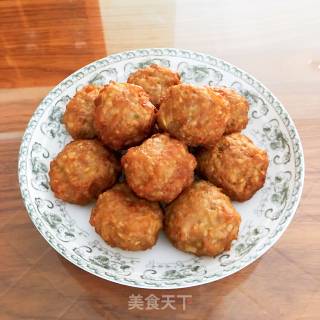 炸藕丸子的做法步骤：7