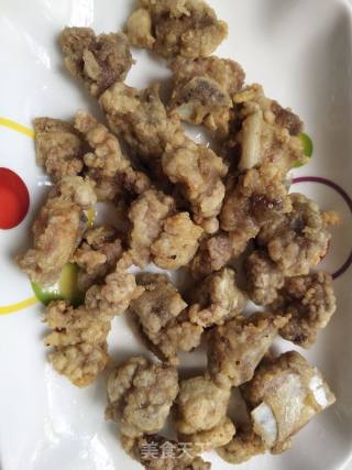 盐酥上排的做法步骤：3