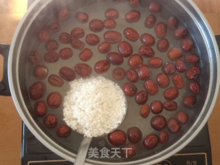 红薯红枣糯米粥的做法步骤：5