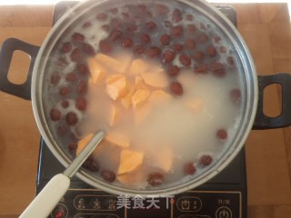 红薯红枣糯米粥的做法步骤：7