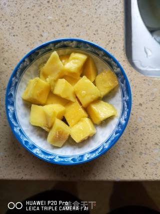 芒果西米露的做法步骤：3