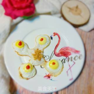 快手早餐——煎鹌鹑蛋的做法步骤：4