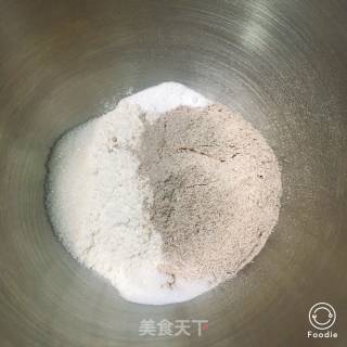 黑麦乡村面包的做法步骤：2