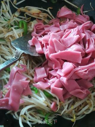 炒苋菜凉皮的做法步骤：8