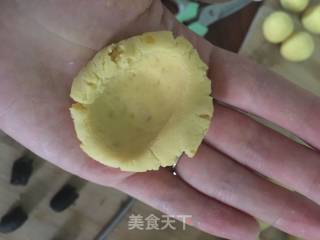 红薯味芝士圆子黑芝麻圆子的做法步骤：19