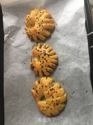 红薯味豆沙餐包的做法步骤：27