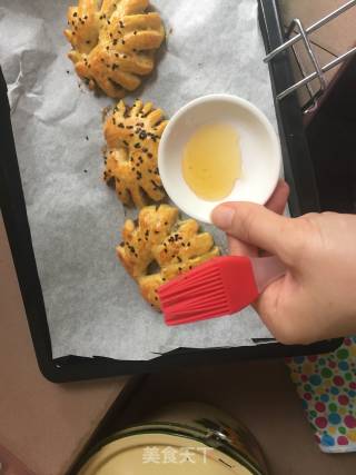 红薯味豆沙餐包的做法步骤：28