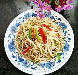 快手小炒之清炒绿豆芽的做法步骤：6