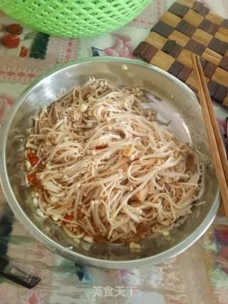 蒸金针菇的做法步骤：5