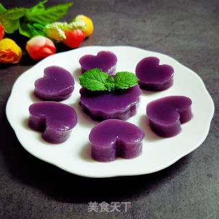 紫薯凉糕的做法步骤：15