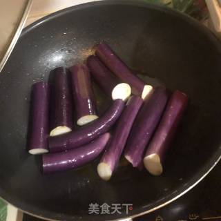 川香茄子的做法步骤：2