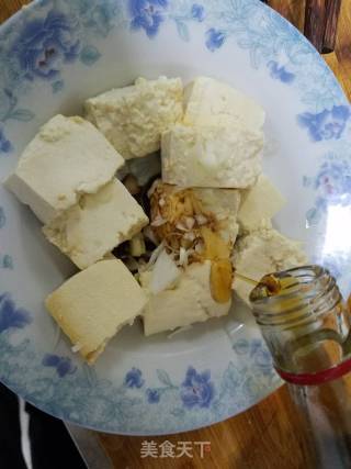 小葱拌豆腐的做法步骤：4