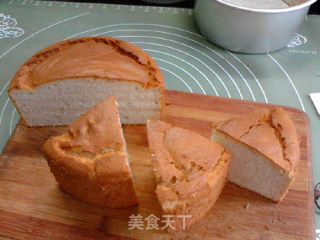 香蕉酸奶戚风蛋糕的做法步骤：19
