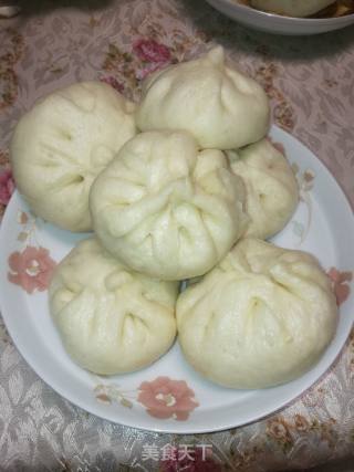 小葱豆腐大包子的做法步骤：4