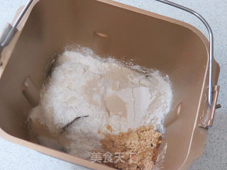香甜迷你滴【黄豆粉蜜豆方包】的做法步骤：1