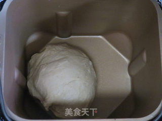 香甜迷你滴【黄豆粉蜜豆方包】的做法步骤：3