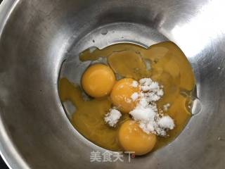 双色戚风蛋糕的做法步骤：2