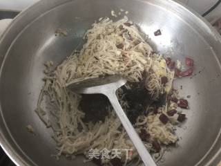 #快手小炒菜#蒜香金针菇的做法步骤：7