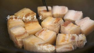 原创简易红烧肉的做法步骤：4