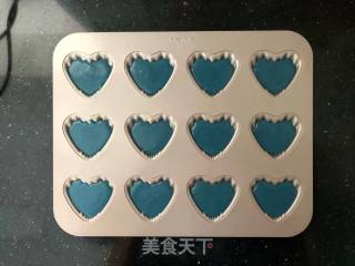 蝶豆花玛德琳的做法步骤：11