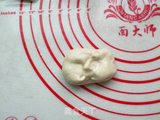 发面红糖黑芝麻花生饼的做法步骤：14